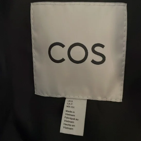 COS Men’s Short Puffer Jacket (S)